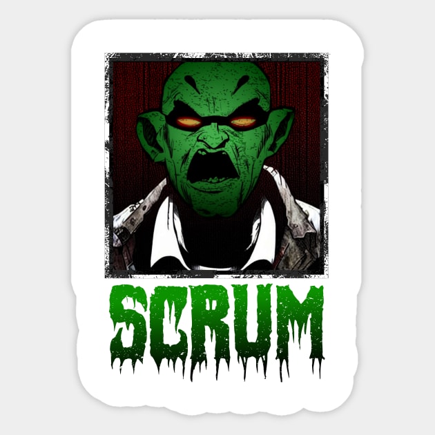 Scrum Sticker by JaMaX